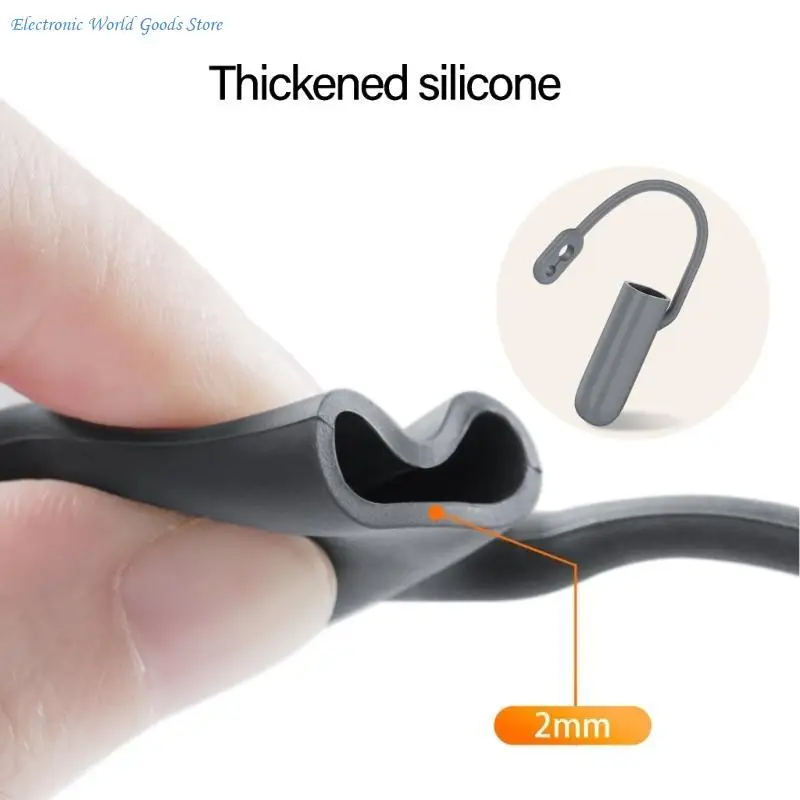 

A3PD Silicone Dust Cover Caps for Star Link Internet Cable Plugs Grommets Protectors