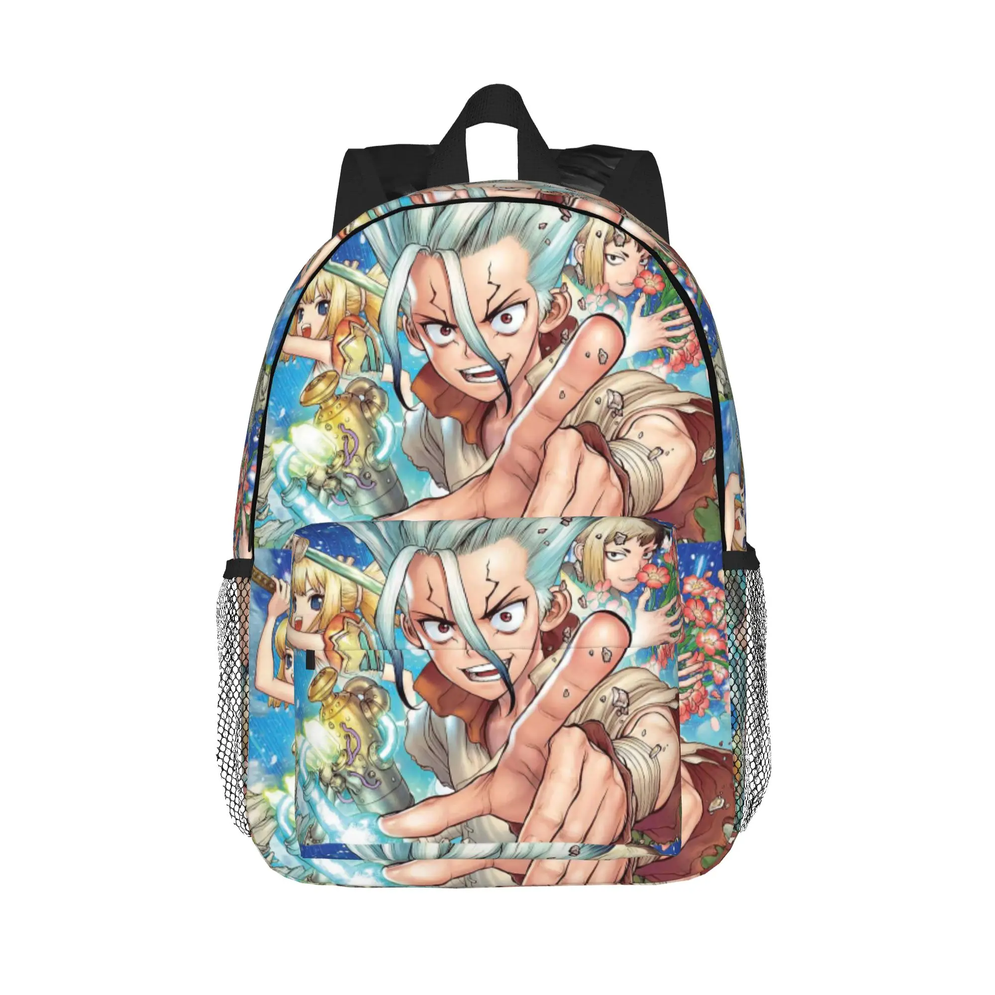 Senku Ishigami Dr Stone apan Anime  Backpack Hot Sale Daypack  Boys Girls BookBag Shoulder Bags for Men Women School Bag