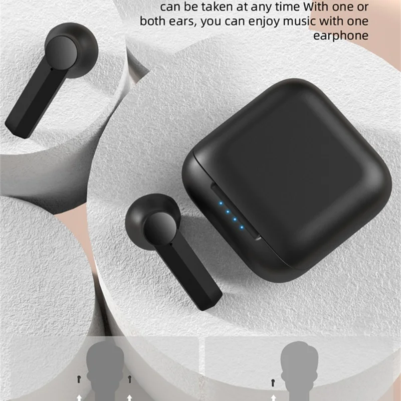 TWS F2 Fone بلوتوث 5.0 سماعات سماعات لاسلكية HiFi سماعة ستيريو الحد من الضوضاء سماعات أذن رياضية مع هيئة التصنيع العسكري للهاتف جديد