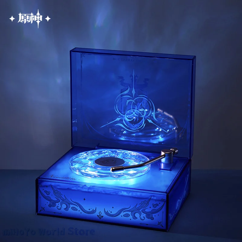 [رسمي] Neuvillette سمّاعات بلوتوث MiHoYo الأصلي Merch Genshin Impact Neuvillette حلية Doujin تأثيري هدية عيد ميلاد