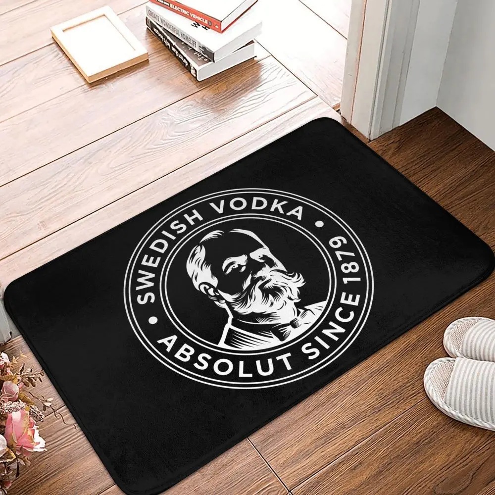 Nueva felpudo Absolut Vodka, alfombrilla para el suelo, alfombrilla absorbente súper suave para puerta de baño, alfombrilla para puerta de entrada