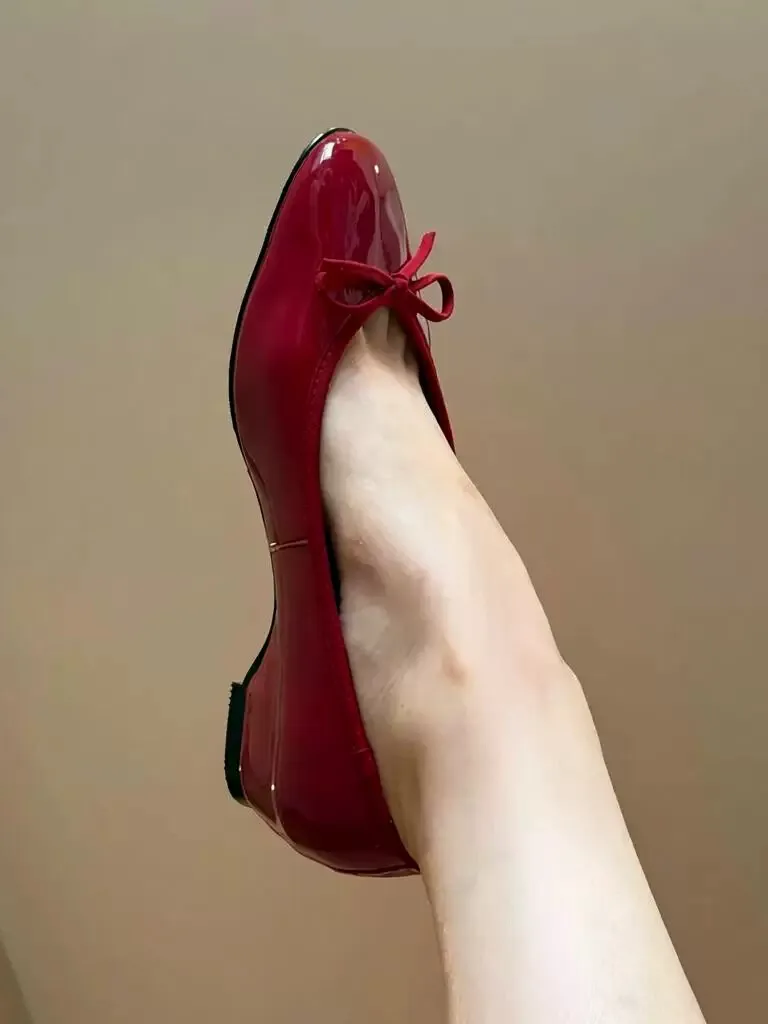 new-gentle-round-head-knot-ballet-shoes-women's-commuter-shoes-inner-heightening-slip-on-fashionable-flats
