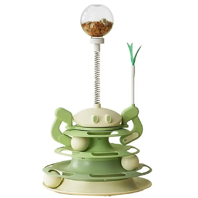 

Многоуровневая лабиринтная доска-шариковая дорожка ABBO-Cat (3 уровня) с игрушкой-дразнилкой для кошек, для кухни, квартиры, зоны отдыха, прихожей, гостиной