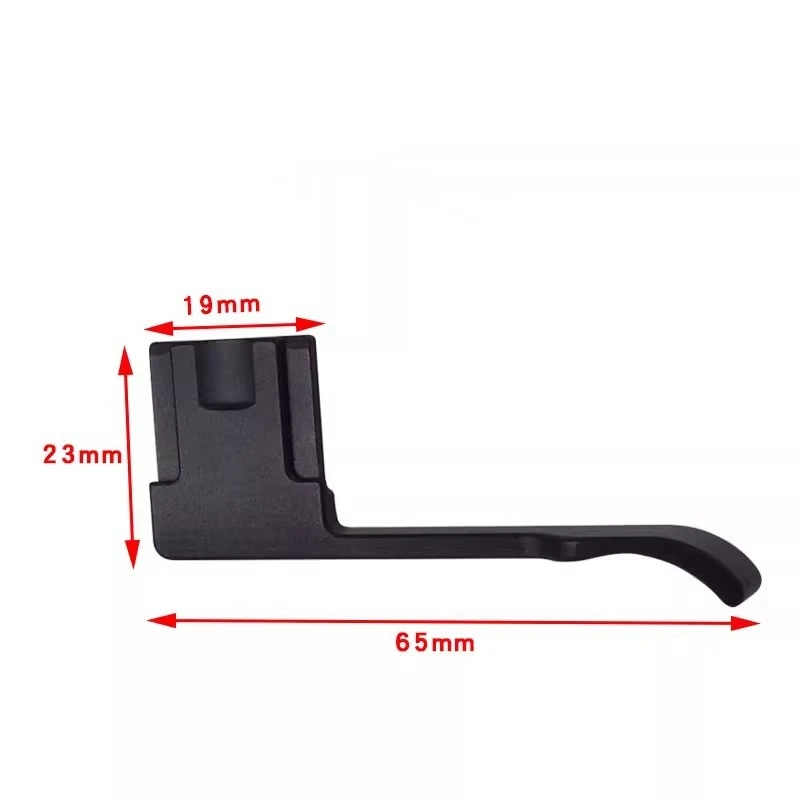 مقبض إبهام الكاميرا ، قبضة الإبهام ، غطاء الحذاء الساخن ، ريكو غرام 2 RG3