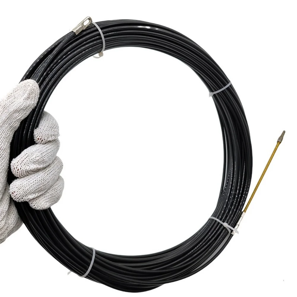 Conduit Compatible Nylon Wire Threader for Electrical Professionals Handling PVC Plastic and Metal Pipe Installations