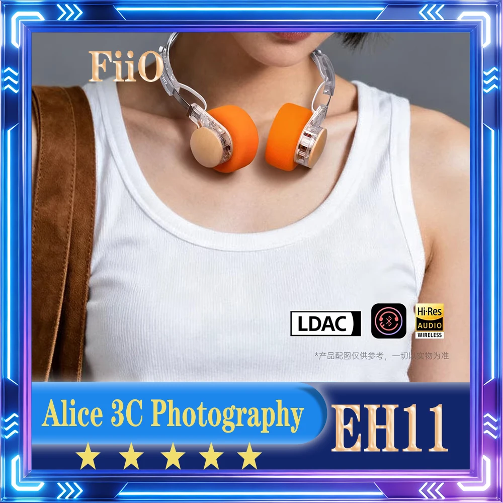 

Беспроводные Bluetooth-наушники FiiO EH11 Retro с поддержкой LDAC, HIFI-качеством звука без потерь, эргономичным дизайном и 40-мм динамическим драйвером.
