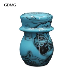 GDMG-Shaving brush handle Blue Phantom Handle Professional Shaving Equipment Beard Brush Men's Shaving tools