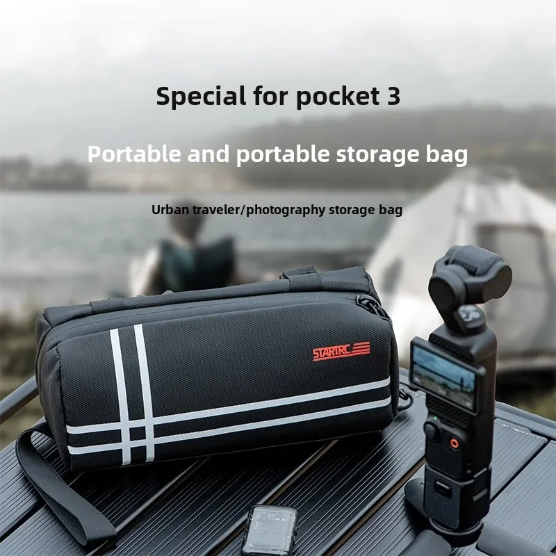 Sac de transport pour STARTRC DJI Pocket 3 Design, étui de photographie portable, léger, accessoires d'extérieur