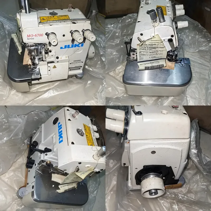 for Japan 4 Thread Overseam Industrial Sewing Machine Second Hand Automatic Essential Motor Core Components 5000 Needles Min