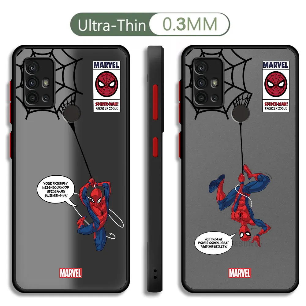 Marvel Spiderman Venom Case for Samsung Galaxy S22 5G S23 Ultra S10 S9 S10 Lite S21 Plus S20 FE S20FE S21Ultra Capa Soft Cover