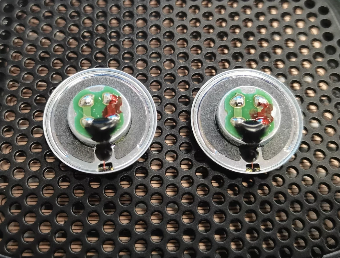 ヘッドホン15.4mm,スピーカーmx500,リジッド,直径32オーム,2個