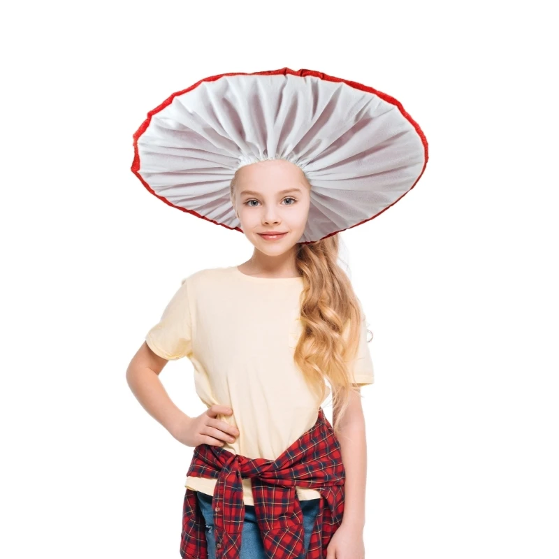 

Halloween Mushroom Funny Headgear Perfect for Role Playing Costume Parties Adorkable Hat Cartoon Mushroom
