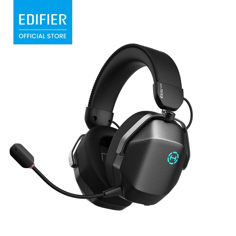 Image of Edifier G5 MAX Kabelloses Gaming-Headset THX Spatial Audio 305 Stunden Akkulaufzeit 2,4GHz Bluetooth 6.0 Hi-Res Audio