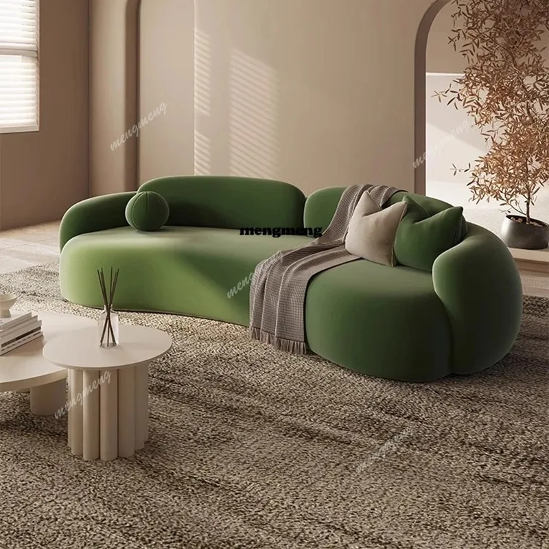 

R Прихожая Мягкие диваны для гостиной Акцентный дизайн Симпатичные эстетические деревянные винтажные диваны для гостиной Большой размер Sillon Cama Домашний дизайн