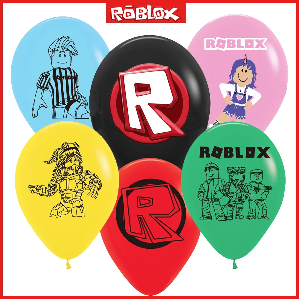 

Roblox Cartoon Colourful 12Inch Latex Thickened Balloon Birthday Christmas Party Decoration Surprise Event Scenery Scene Setting