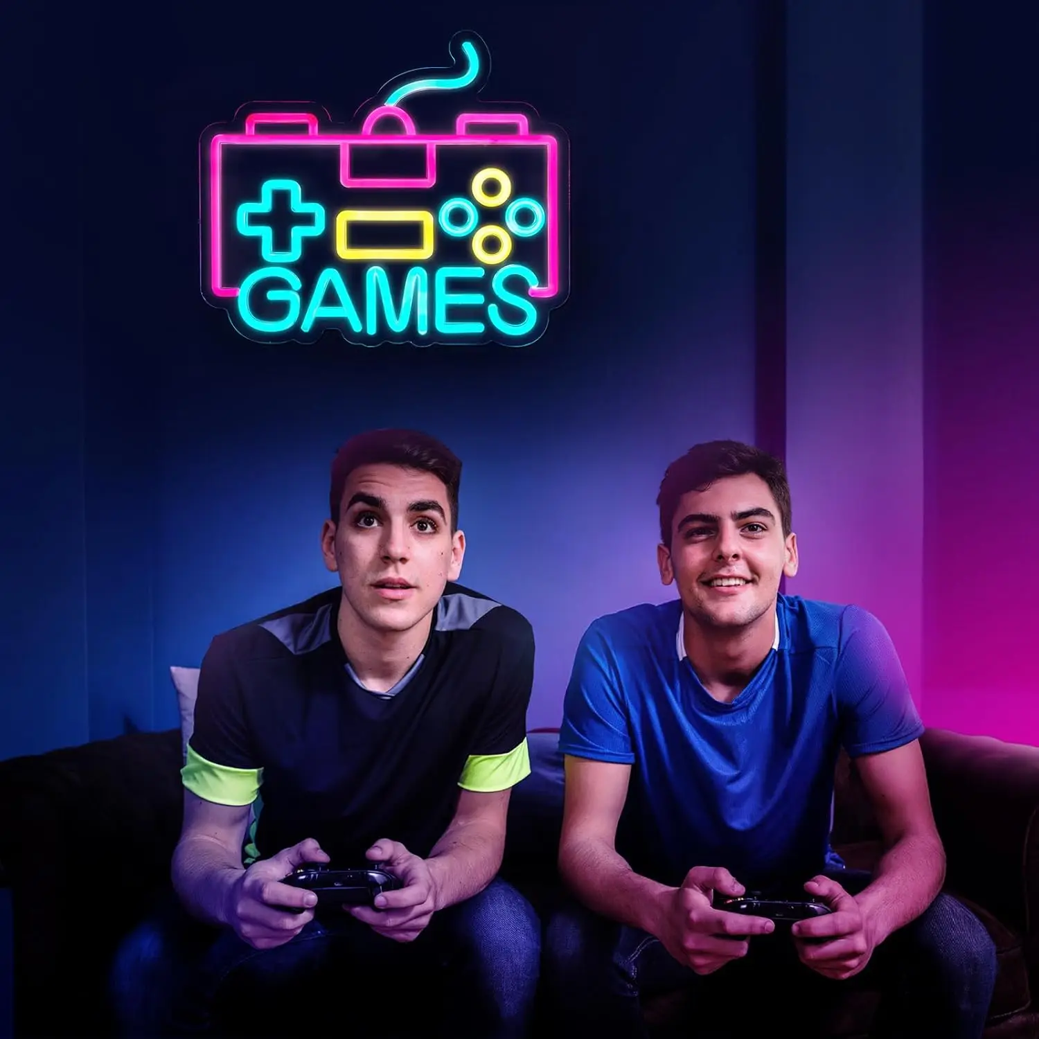 ألعاب النيون USB عكس الضوء LED ضوء النيون لغرفة النوم حفلة بار رجل الكهف لعبة غرفة ديكور المنزل تضيء تسجيل هدية