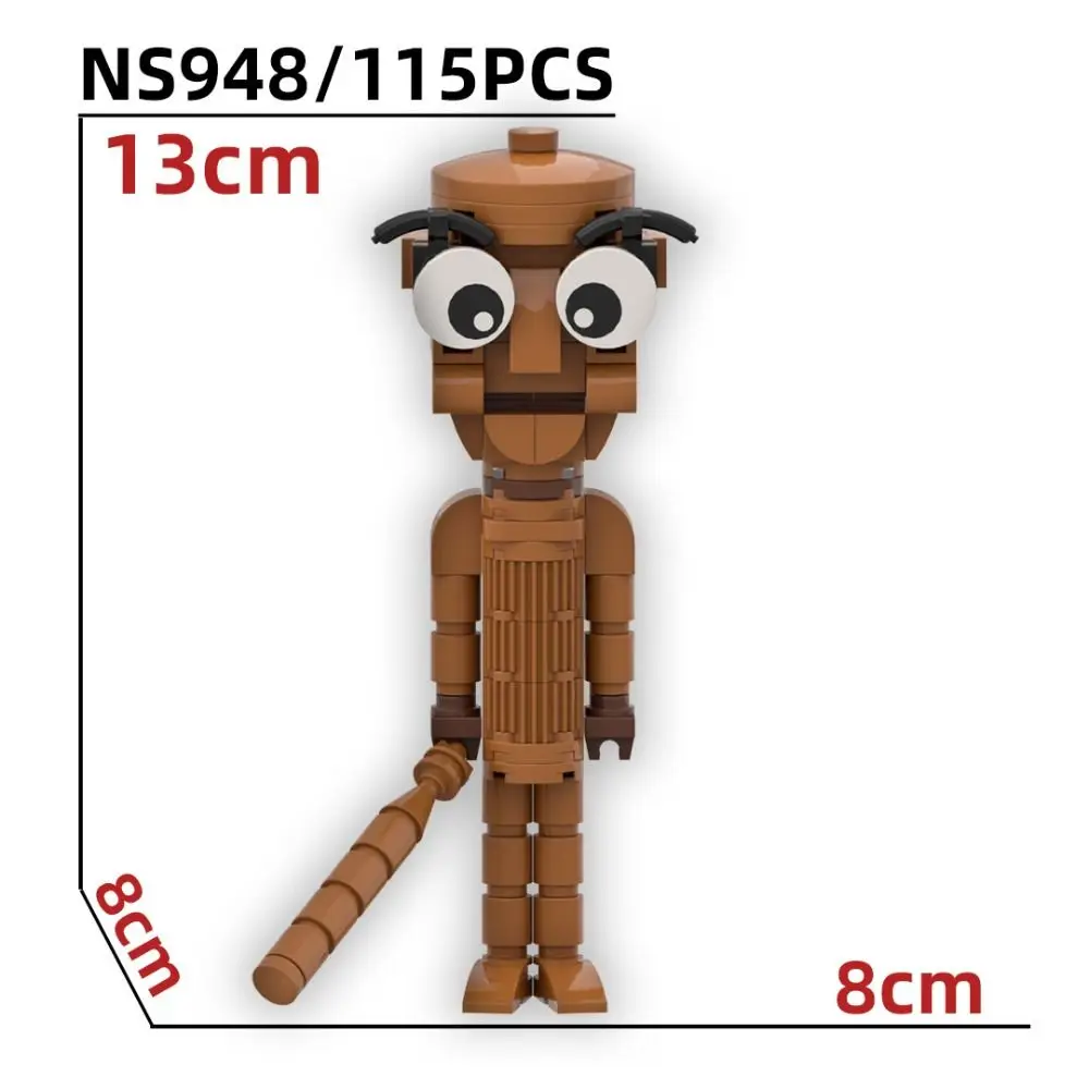 القرش تمثال Tingtungsahur اللبنات مضحك دمية الجمعية Tralalero Tralala الشكل زخرفة مفصلية المنقولة