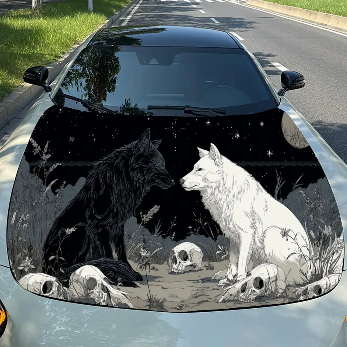 Eerie Black & White…