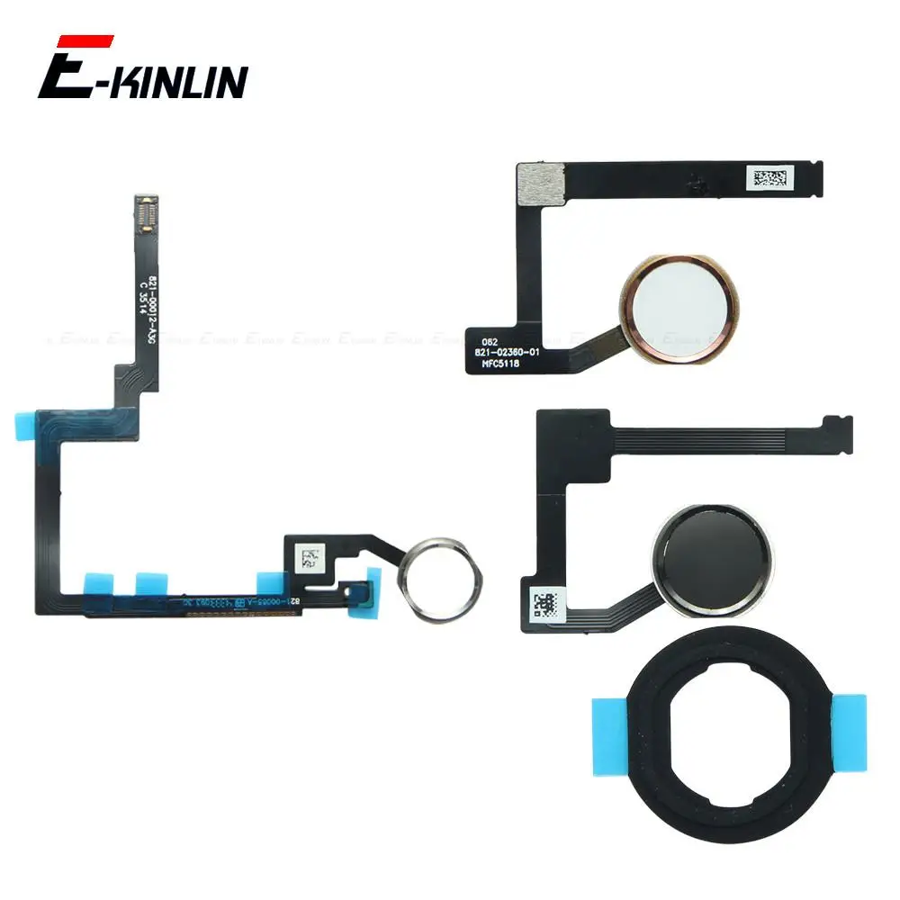 Touch ID Fingerprint Connector Scanner Sensor Home Return Key Menu Button Flex Cable For iPad mini 3 4 5