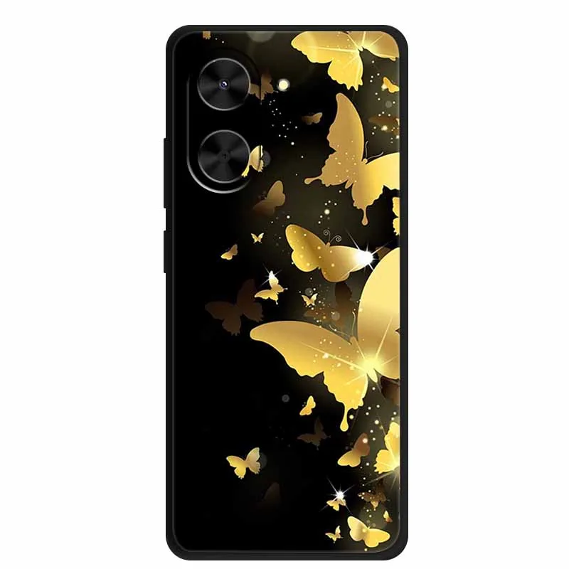 Carcasa For Poco C71 C85X C81 Pro Funda PocoC81 Protect Phone Cover Silicone Soft Phone Case Luxury TPU Shell Coque Butterfly