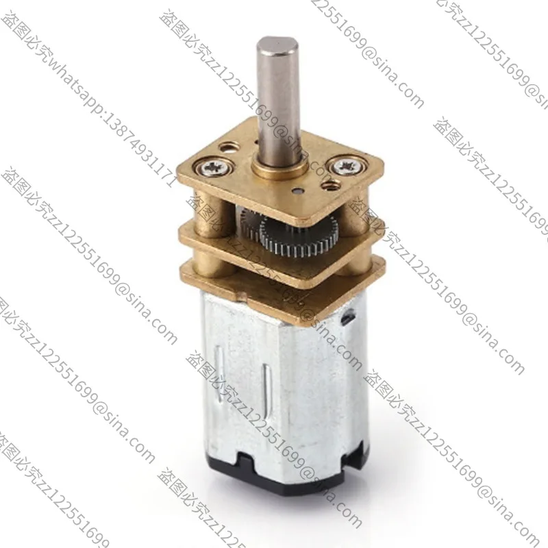 Suitable for 5V70 Shaft Length 10MM Micro DC Gear Small Motor N20 Reduction Motor Mute