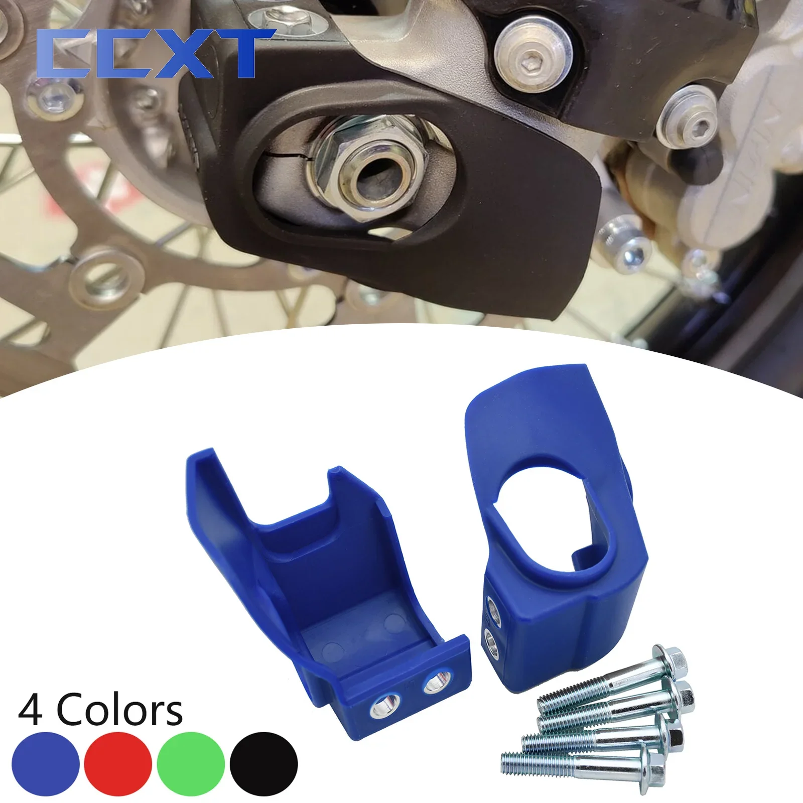 Front Fork Shoe Cover Lower Leg Guard Protector For Yamaha WR125 YZ125 YZ250 WR250 YZ250F YZ450F 2007-2021 2020 Universal Parts