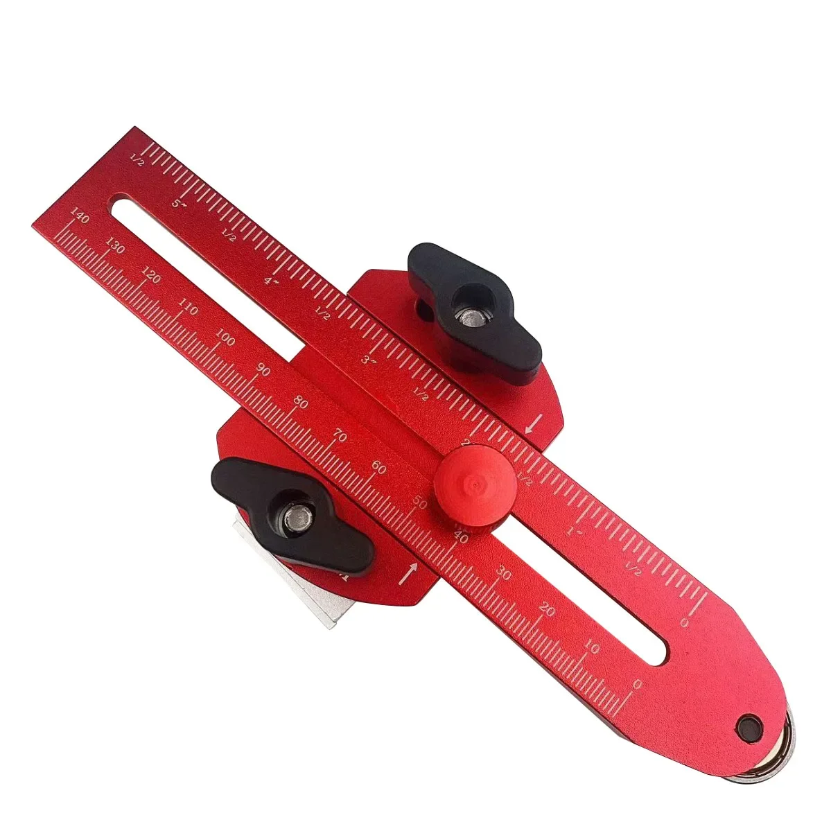 140mm Extended Thin Rip Jig Table Saw Jig Guide Accurate Cutting Tool For Repeat Narrow Strip Cut Work Woodworking Tool