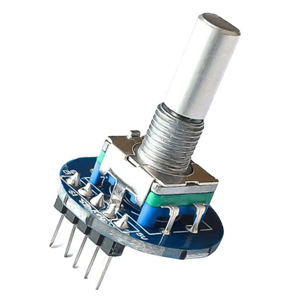 

Round Audio Rotating Potentiometer High Precision Brick Sensor Development Round Knob Cap for Car Audio Electronic Device