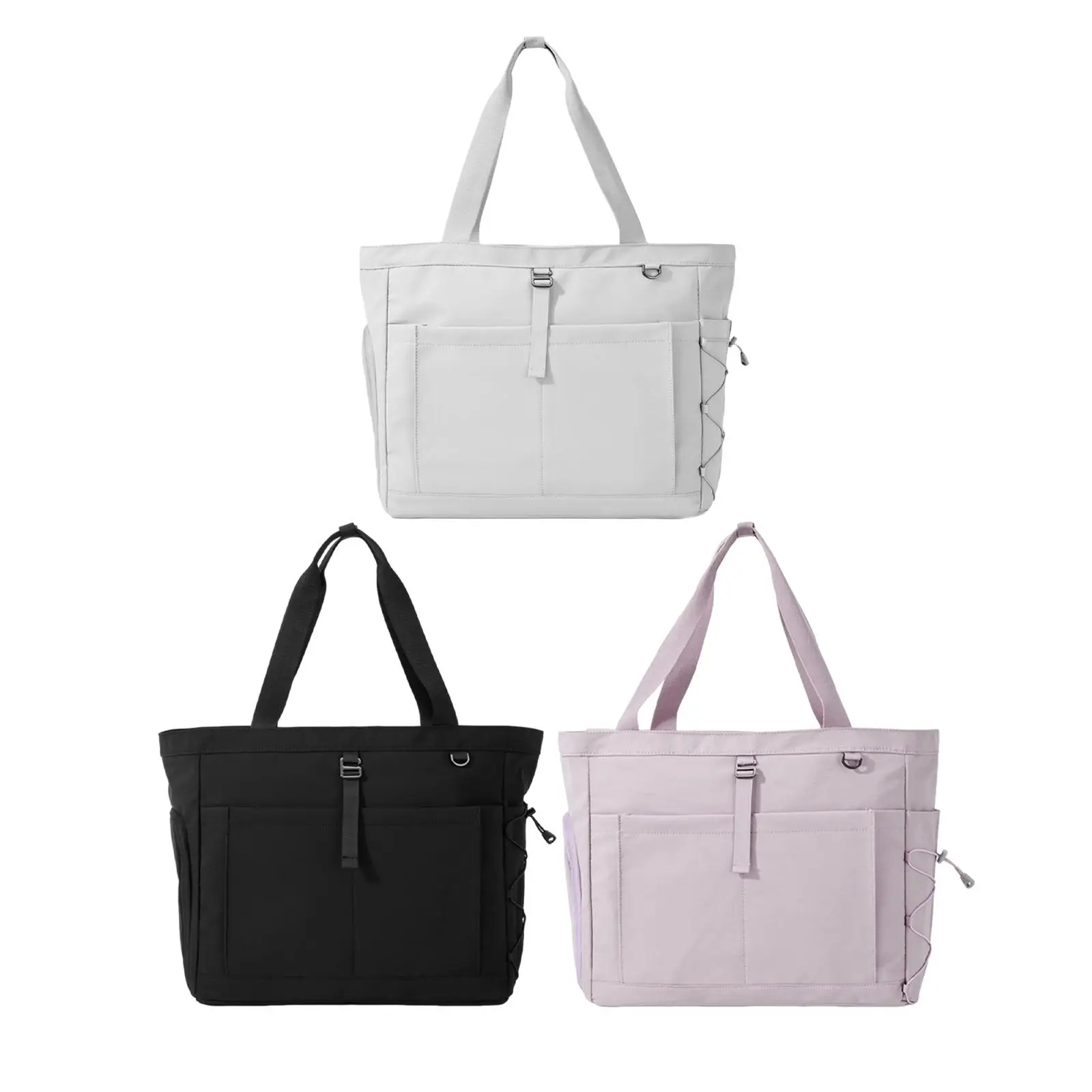 

Tennis Rackets Bag Portable Water Resistant with Seperate Shoe Compartment Spacious for Books Tennis Balls Outdoor