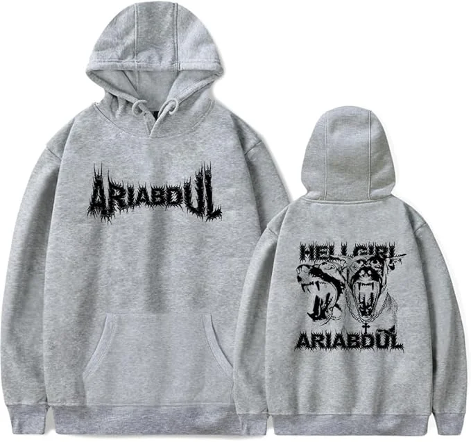 Ari Abdul Merch Doberman Hoodie Printed Hoodies Men Women Long Sleeve Sweatshirt Pullover Top