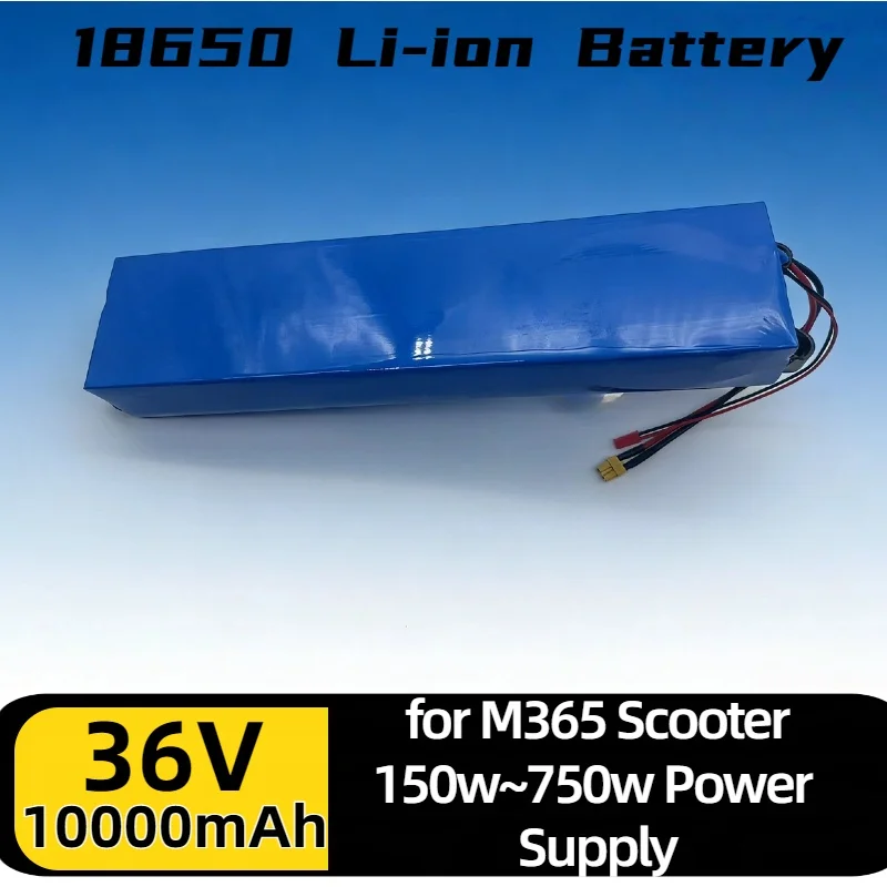 

10S3P 18650 Lithium Battery Pack – Aleaivy 36V 42V 10000mAh for M365 Scooter 150w~750w Replacement Accessory