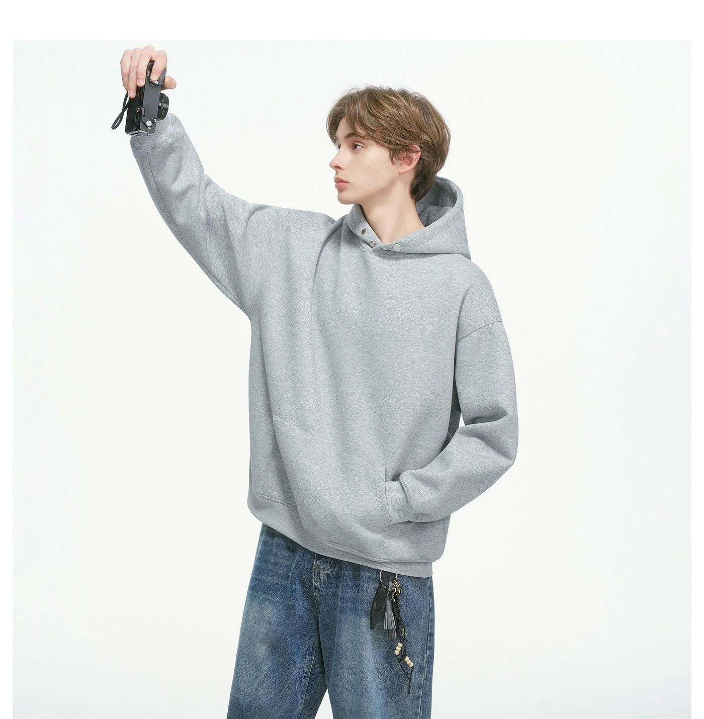 

Mens With Hat Hoodies Zippered Biking Slim Dry Leather Fall Leopard Draw Casual Vintage White Glow Cosplay Cross Details Fashion