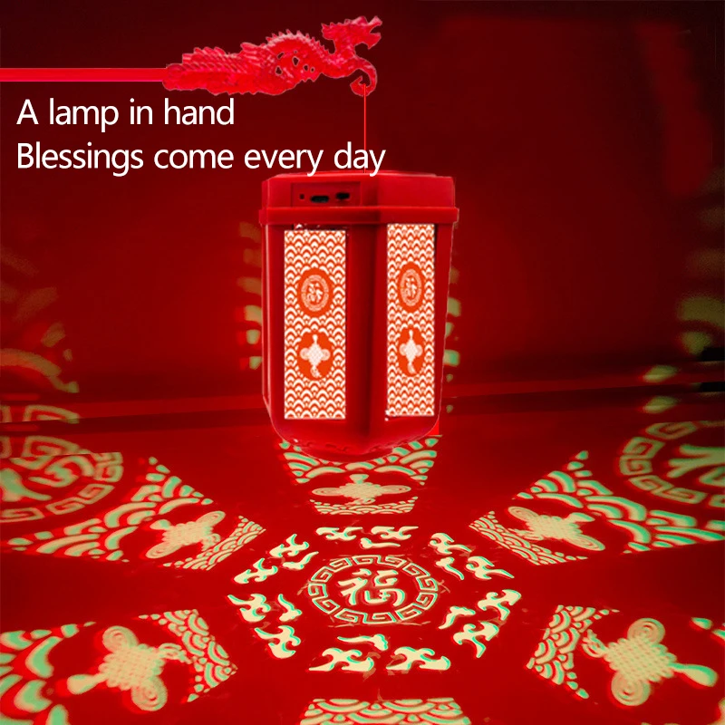 فانوس شخصية "فو" محمول جديد e27 برغي من النوع الدوار لمهرجان الربيع "فو" فانوس ديكور جو احتفالي