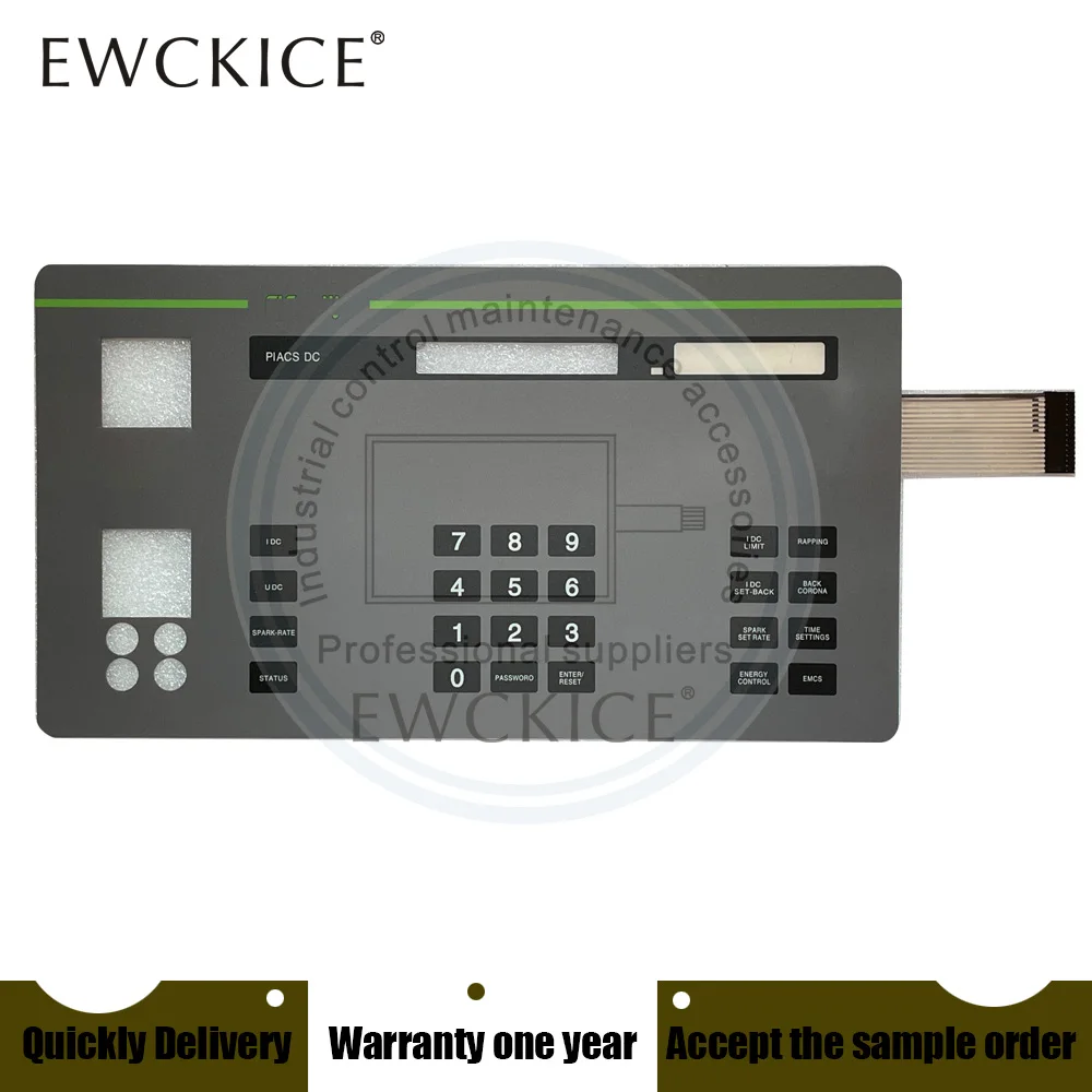 NEW FLS miljo PIACS DC HMI PLC Membrane Switch keypad keyboard