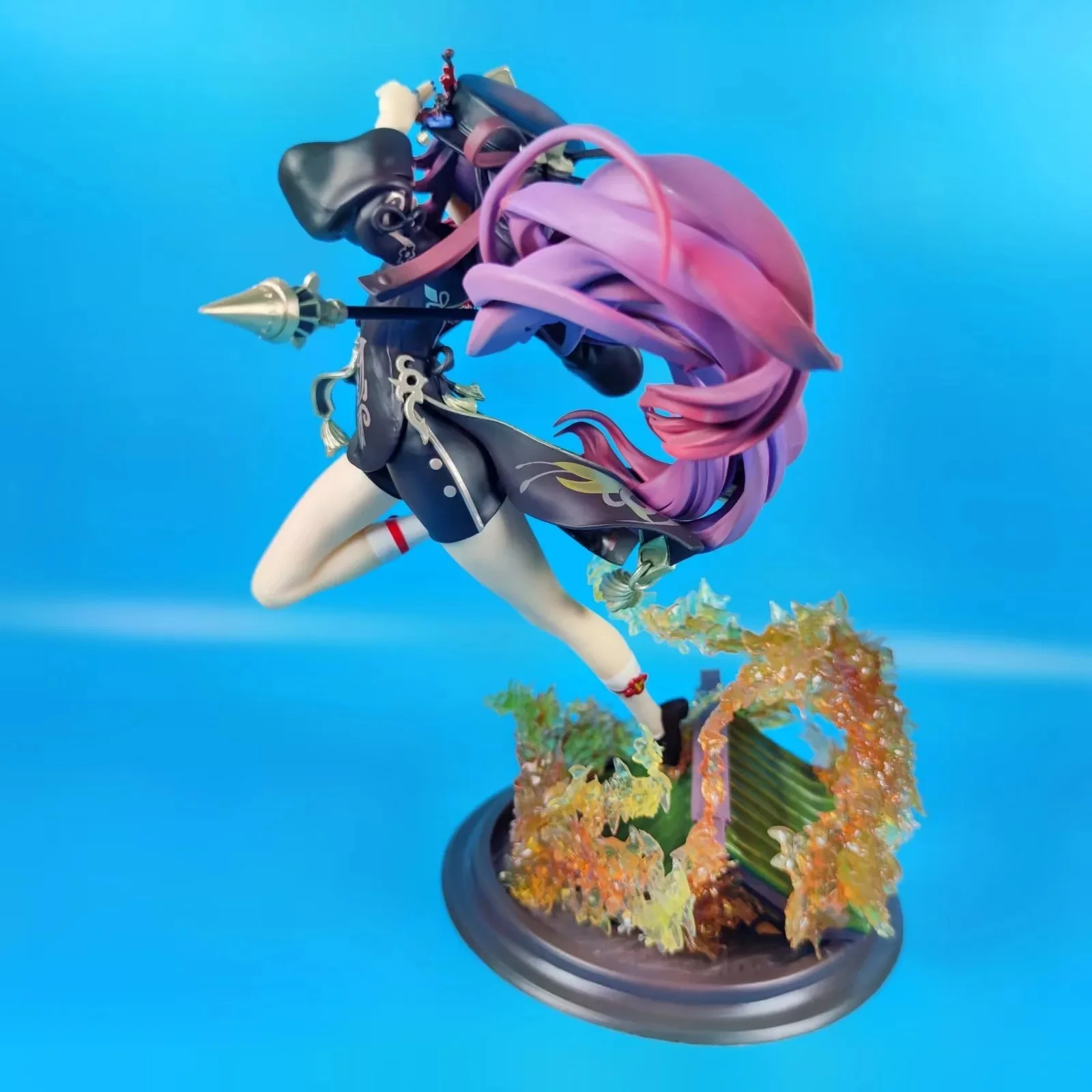 

26CM Genshin Impact Hu Tao Anime Figures Game Peripheral Two-dimensional Beauty Girl Action Figure Collection Model Toys GIFT