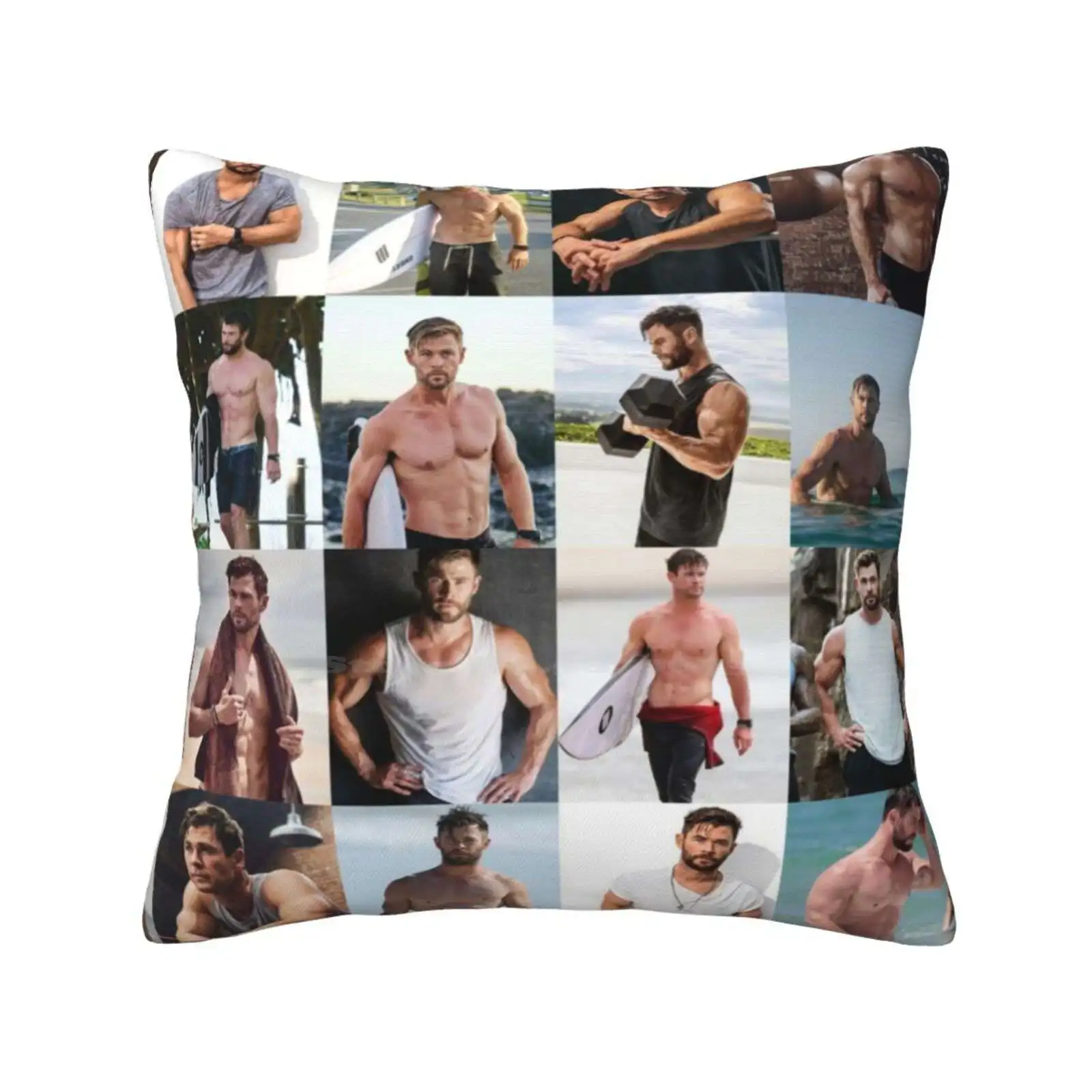 Chris Hemsworth Fashion Sofa Throw Pillow Cover Pillowcase Chris Hemsworth Shirtless