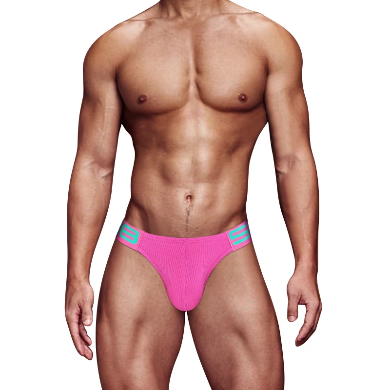ملابس داخلية للرجال لعام 2024 ملابس داخلية مثيرة جديدة للرجال حزام رياضي مريح من القطن بكيني للمثليين ملابس داخلية للرجال مضحكة BS813 #4