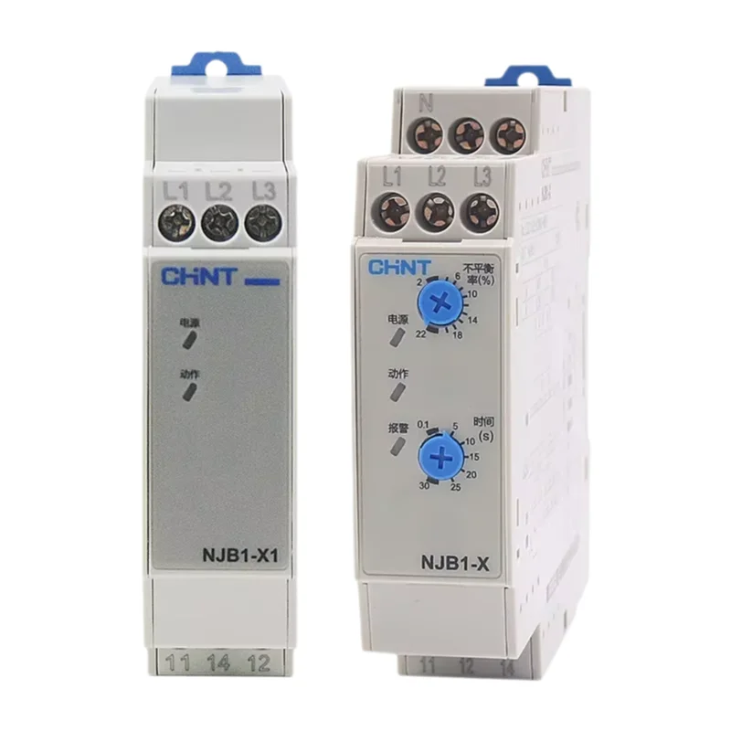 CHINT NJB1-X1 Phase Sequence and Phase Loss Protection Relay NJB1-X Three-Phase Unbalance Protector