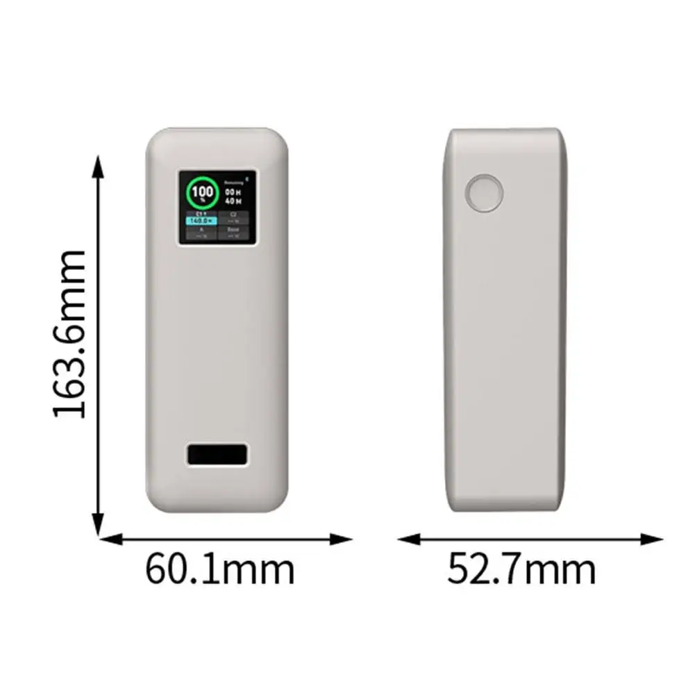حافظة من السيليكون لبنك الطاقة Anker Prime 27650mAH (250W) غطاء حافظة من السيليكون الناعم لملحقات بنك الطاقة Anker Prime