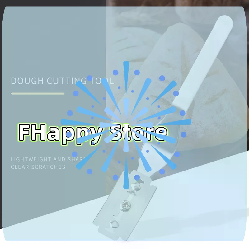 [MA]Bread Lame Cutter with Leather Bag 5 Blades French Bread Scorer Dough Scoring Tools Slashing Tool for Sourdough Bread Bakers