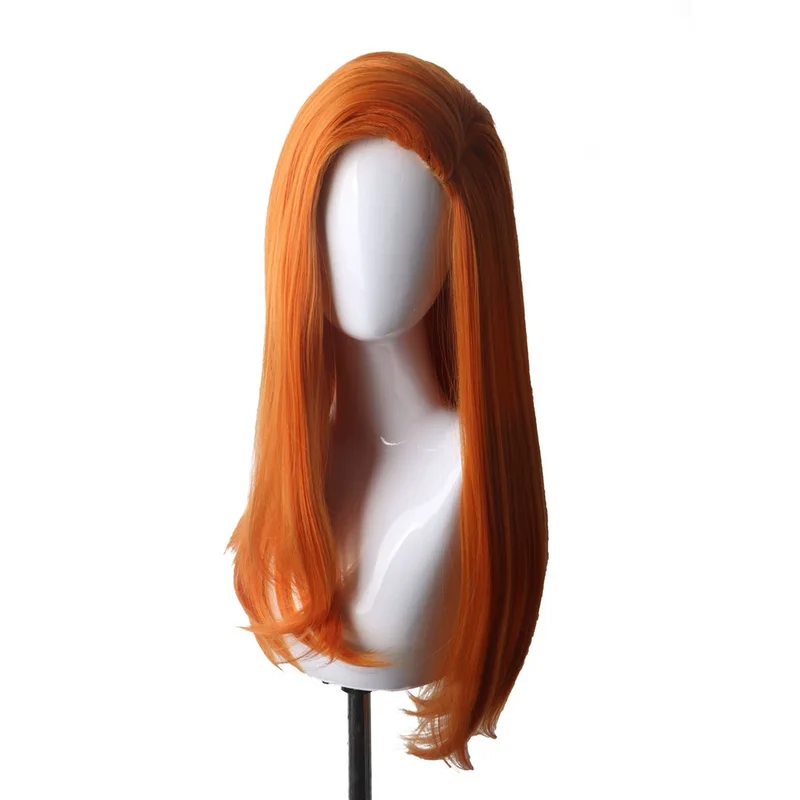 Anime Women Long Hair Wig Straight Curly Wavy Cosplay Fancy Party Full Wigs Hair