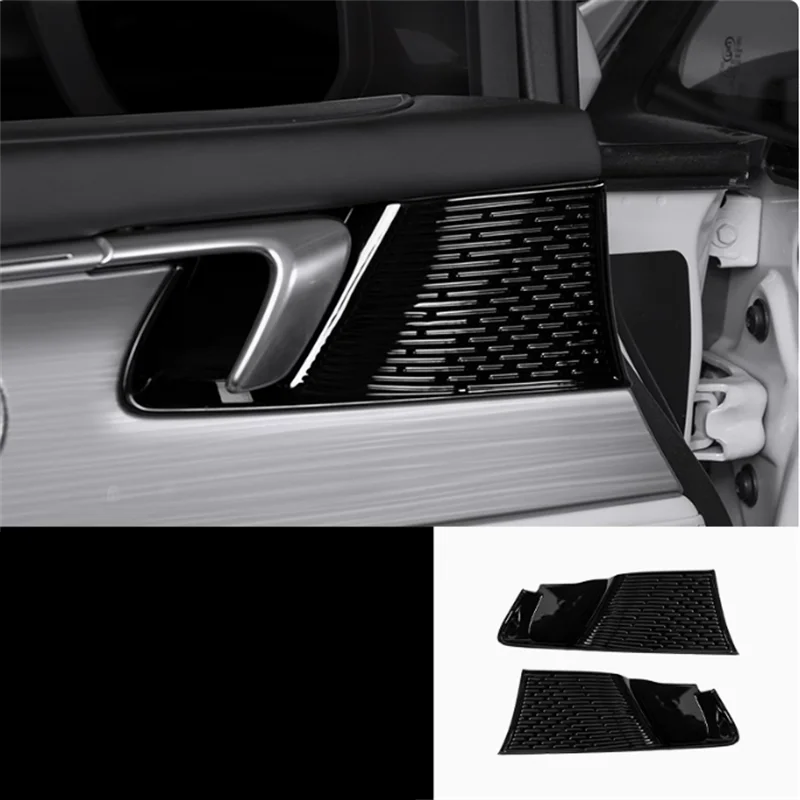 Interior Mouldings For BUICK GL8 2024 2025 Inner Side Car Door Handle Pull Bowl Transmission Shift Stalls Gear Frame Cover Trim
