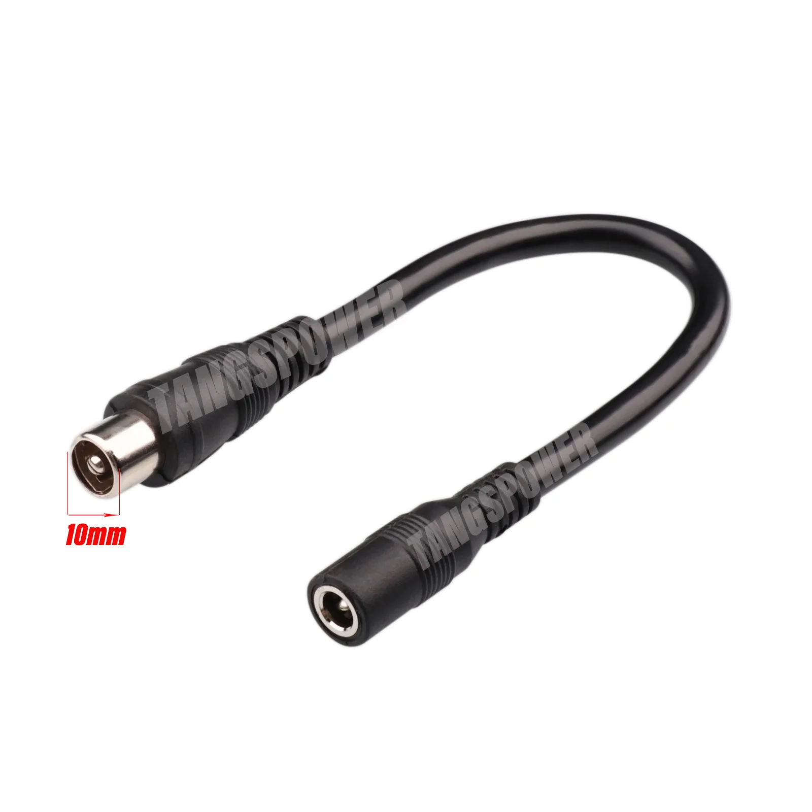 DC To RCA 10MM Connector Cable DC5.5MM Charger For LED Strip CCTV Camera led strip lights Plug