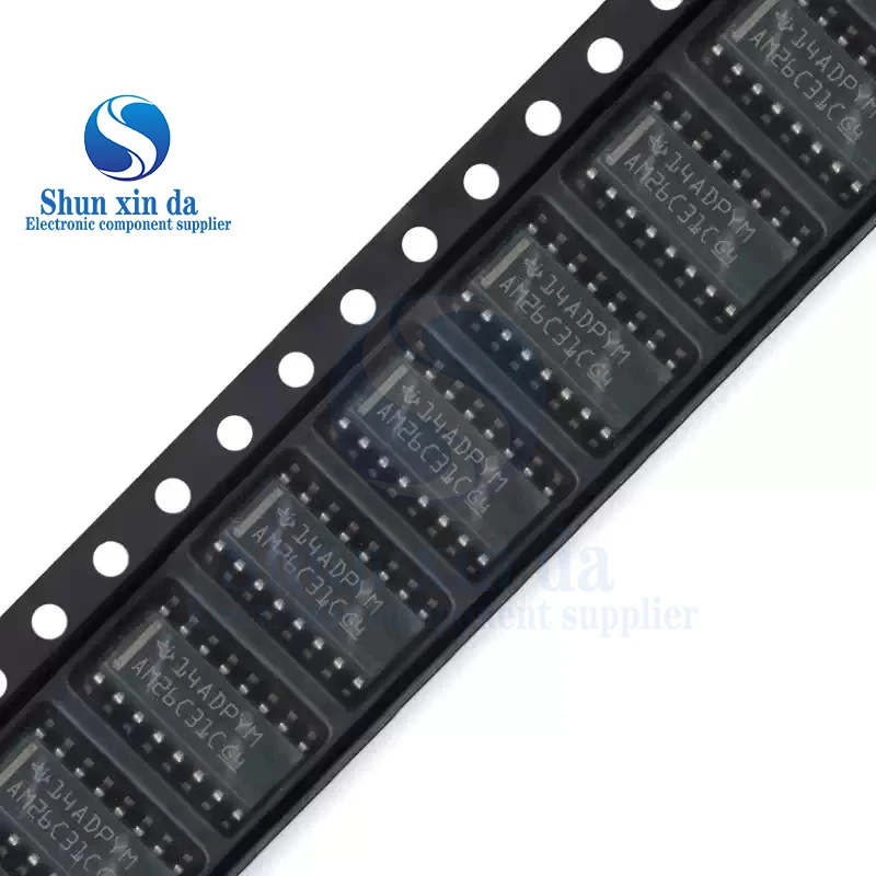 10PCS AM26C31CDR AM26C31IDR AM26C32IDR SOP-16 AM26C31I AM26C32I AM26C31 AM26C32 SMD Quadruple Differential Line Driver IC