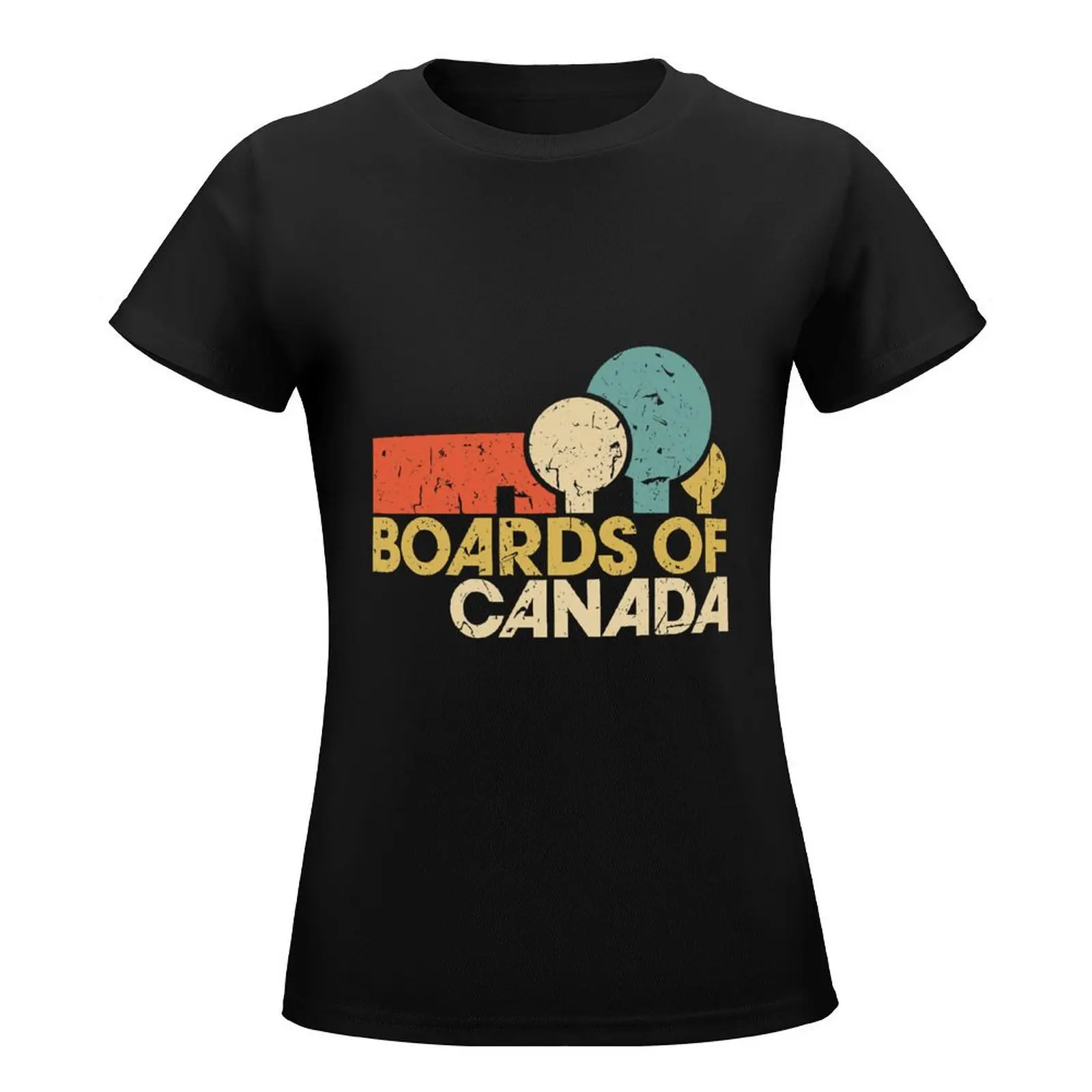 BOARDS OF CANADA in cramped quarters T-Shirt aesthetic clothes Short sleeve tee kawaii clothes plus size tops Top Women