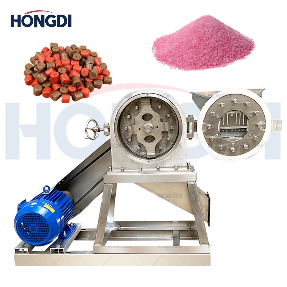 Crushing Soya Ice Sugar Grain Cereal Stainless Steel Tooth and Claw Crusher