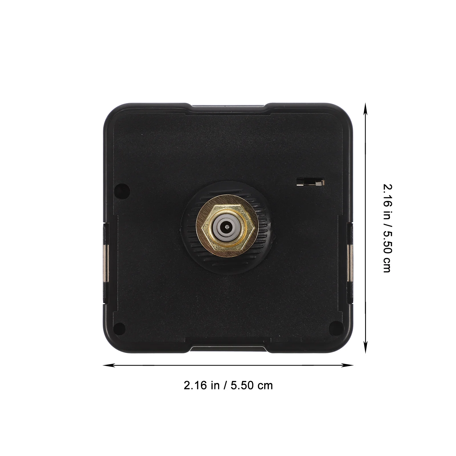 

2Pcs Clock Movement Set Exquisite Design Non Ticking Quartz Mechanism for DIY Wall Clock Repair Replacement Plastic Hands Kit