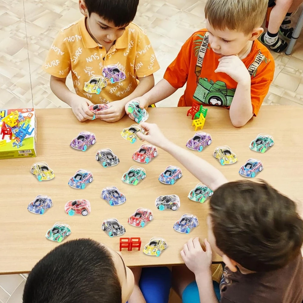 10/50pcs für Kinder Jungen Mädchen Mini Pull Back Autos Set Rennfahrzeuge Kleinkinder Bulk Spielzeug Party begünstigt Schatzkiste Geschenke