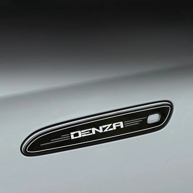 

Для DENZA N7 специальная блестящая защитная наклейка из нержавеющей стали, наклейки на дверные ручки