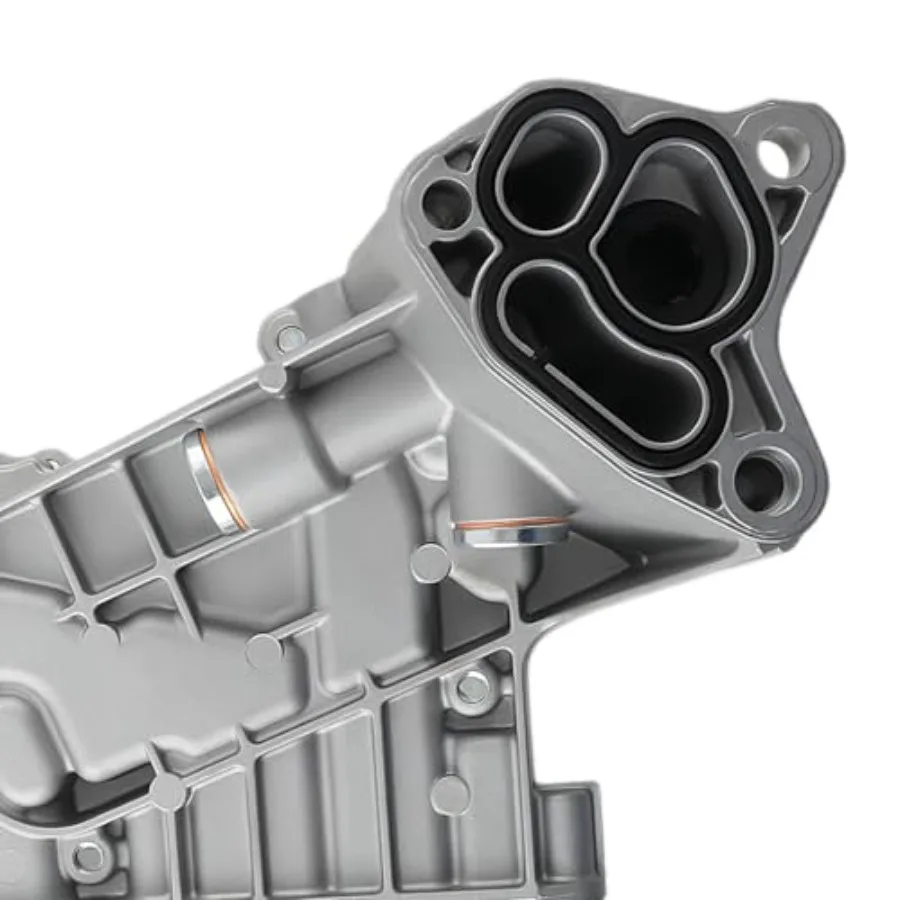 مبيت فلتر مبرد الزيت من الألومنيوم متوافق مع محرك Jeep Grand Cherokee 20142019 3.0L V6 لتعزيز المتانة وEffi